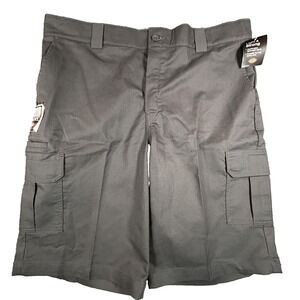Dickies Cargo Shorts Mens 40 Dark Gray Relaxed Fit Flex Work Lightweight Pockets